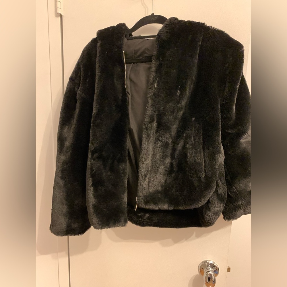 Zara Faux Fur Coat